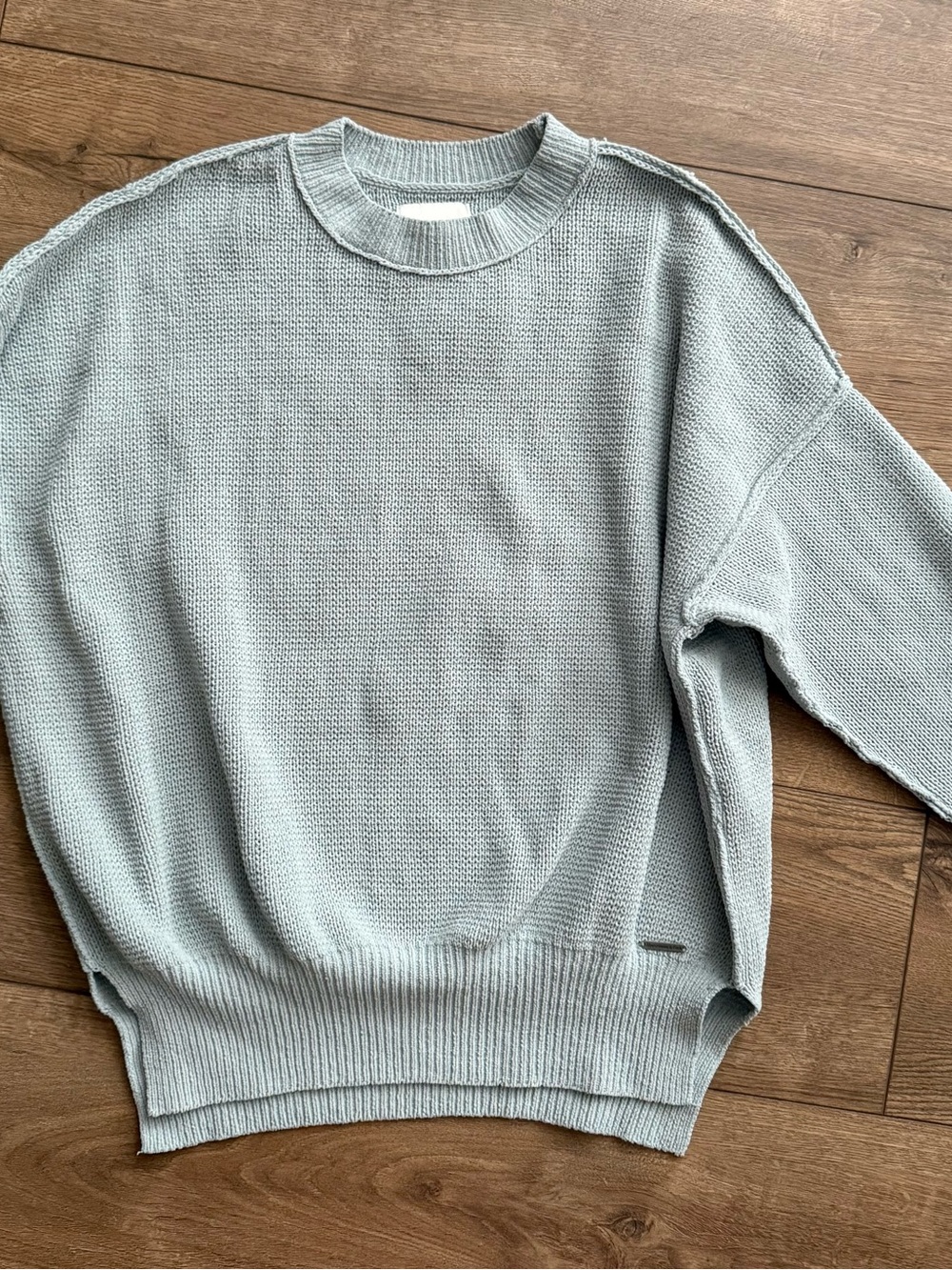 Abercrombie & Fitch Women’s Mint Green Balloon Sleeve Sweater size XS
